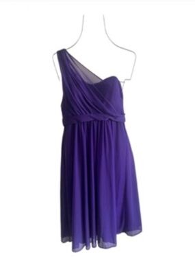 David's Bridal One Shoulder Chiffon Dress for Sale up to 90% Off: Poshmark
